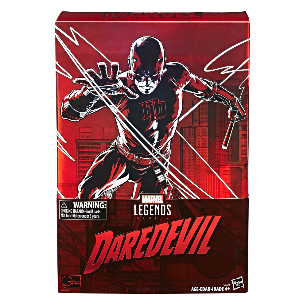 Marvel Legends Series 12-Inch Daredevil Figure - pkg