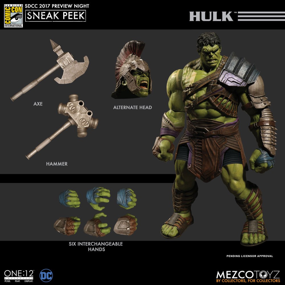 Mezco-SDCC-2017-Thor-Ragnarok-Gladiator-Hulk-One12-Collective-2