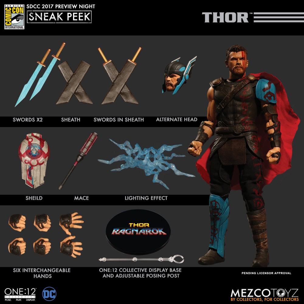 Mezco-SDCC-2017-Thor-Ragnarok-Gladiator-Thor-One12-Collective-2